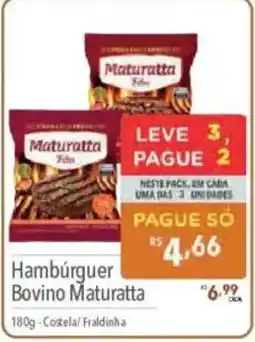 Supermercados Condor Hambúrguer Bovino Maturatta oferta