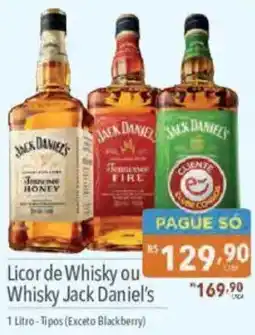 Supermercados Condor Licor de Whisky ou Whisky Jack Daniel's oferta