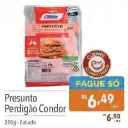 Supermercados Condor Presunto Perdigão Condor oferta