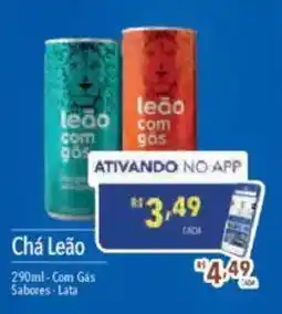 Supermercados Condor Chá Leão oferta