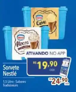 Supermercados Condor Sorvete Nestlé oferta