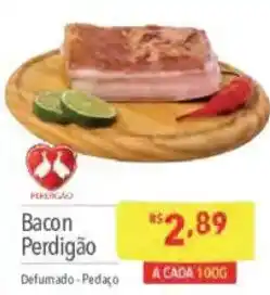 Supermercados Condor Bacon Perdigão oferta