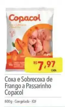 Supermercados Condor Coxa e Sobrecoxa de Frango a Passarinho Copacol oferta