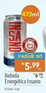 Supermercados Condor Bebida Energética Insano oferta
