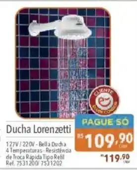 Supermercados Condor Ducha lorenzetti oferta