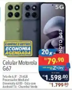 Supermercados Condor Celular Motorola G67 oferta