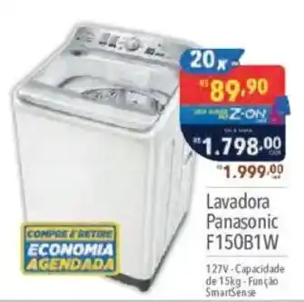 Lavadora Panasonic F150B1W
