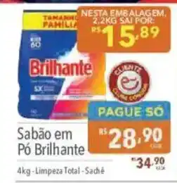 Supermercados Condor Sabão em Pó Brilhante oferta