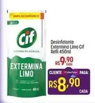 Muffato Cif - desinfetante extermina limo oferta