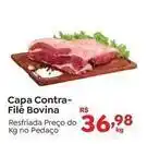 Novo Atacarejo Capa contra-filé bovina resfriada pedaço oferta