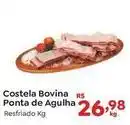 Novo Atacarejo Costela bovina ponta de agulha resfriado oferta