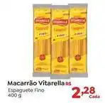 Novo Atacarejo Vitarella - macarrão espaguete fino oferta