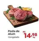 Novo Atacarejo Posta de atum congelado oferta