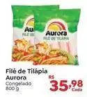 Novo Atacarejo Aurora - filé de tilápia oferta