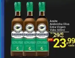 X Supermercados Andorinha Oliva Extra Virgem Vidro oferta