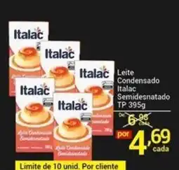 X Supermercados Leite Condensado Italac Semidesnatado. oferta