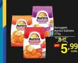 X Supermercados Auroggets Aurora Sabores oferta