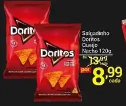 X Supermercados Salgadinho Doritos Queijo Doritos Nacho oferta