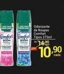 X Supermercados Odorizante de Roupas Comfort Tipos oferta