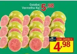 X Supermercados Goiaba Vermelha oferta