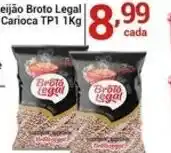 X Supermercados Feijão Broto Legal Carioca oferta