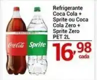 X Supermercados Refrigerante Coca Cola + Sprite ou Coca Cola Zero + Sprite Zero PET oferta