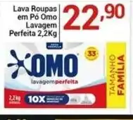 X Supermercados Lava Roupas em Pó Omo Lavagem Perfeita oferta