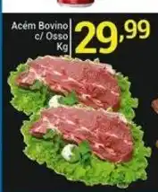 X Supermercados Acém Bovino c/ Osso oferta