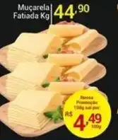 X Supermercados Muçarela Fatiada oferta