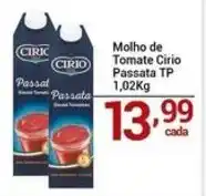 X Supermercados Molho de Tomate Cirio Passata oferta