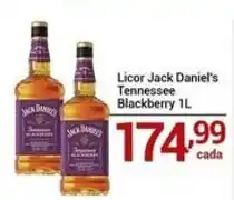 X Supermercados Licor Jack Daniel's Tennessee Blackberry oferta