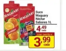 X Supermercados Suco Maquary Néctar Sabores oferta