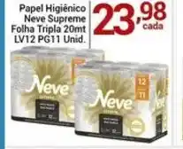 X Supermercados Papel Higiênico, Neve Supreme Folha Tripla oferta
