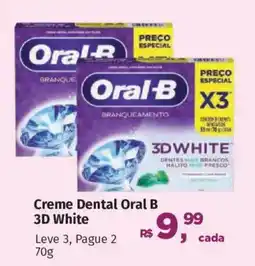 Supermercados Mateus Creme Dental Oral B 3D White oferta