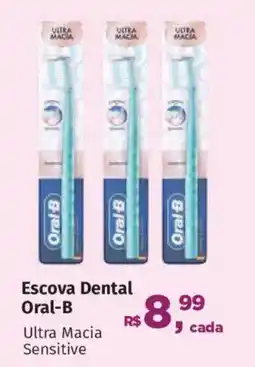 Supermercados Mateus Escova Dental Oral-B Ultra Macia Sensitive oferta