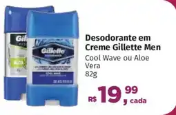 Supermercados Mateus Desodorante em Creme Gillette Men oferta
