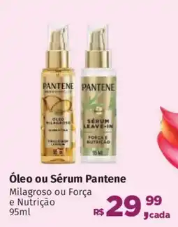 Supermercados Mateus Óleo ou Sérum Pantene oferta