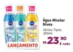 Supermercados Mateus Água micelar nivea vários tipos oferta