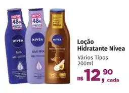 Supermercados Mateus Loção Hidratante Nivea Vários Tipos oferta