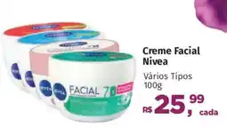 Supermercados Mateus Creme Facial Nívea Vários Tipos oferta