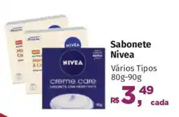 Supermercados Mateus Sabonete nivea oferta