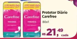 Supermercados Mateus Protetor Diário Carefree oferta