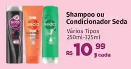 Supermercados Mateus Shampoo ou Condicionador Seda oferta
