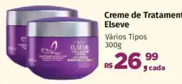 Supermercados Mateus Creme de Tratamento Elseve oferta