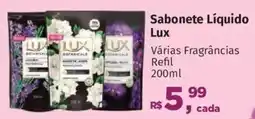 Supermercados Mateus Sabonete Líquido Lux Várias Fragrâncias Refil oferta