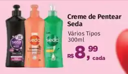 Supermercados Mateus Creme de Pentear Seda Vários Tipos oferta