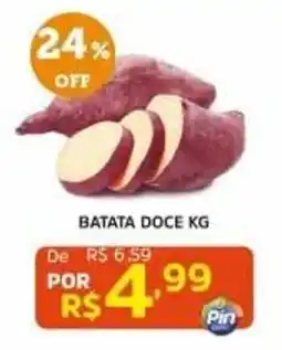 Pinheiro Supermercado batata doce kg oferta