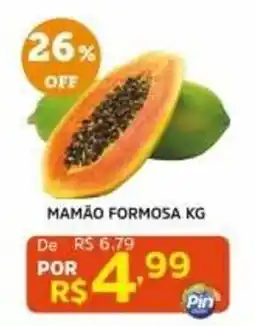 Pinheiro Supermercado Mamão formosa kg oferta