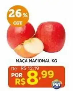 Pinheiro Supermercado Maçã nacional kg oferta