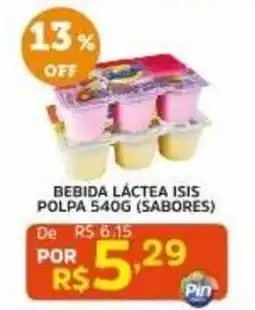 Pinheiro Supermercado Bebida Láctea Isis oferta